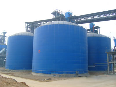 大足水泥钢板库改造