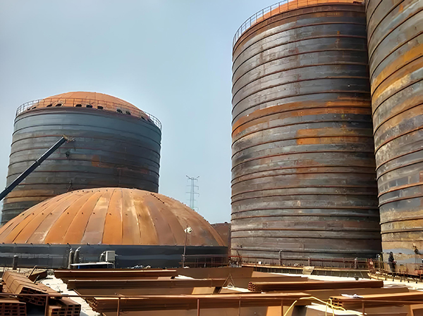 大足焦粉钢板仓